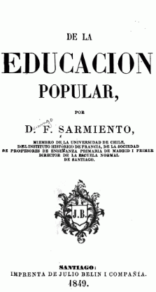 Sarmiento de la educación popular